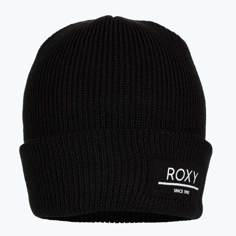 Șapcă de snowboard pentru femei ROXY Folker Beanie Beanie negru adevărat 2