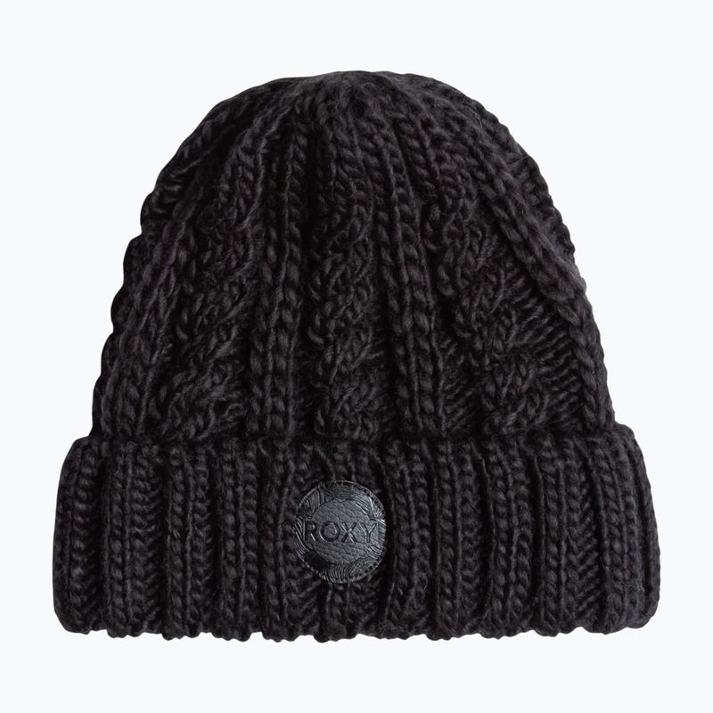 Șapcă de snowboard pentru femei ROXY Tram Beanie negru adevărat 6