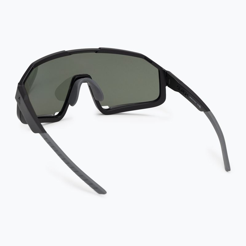 Ochelari de soare pentru bărbați Quiksilver Slash Polarised black green plz 2