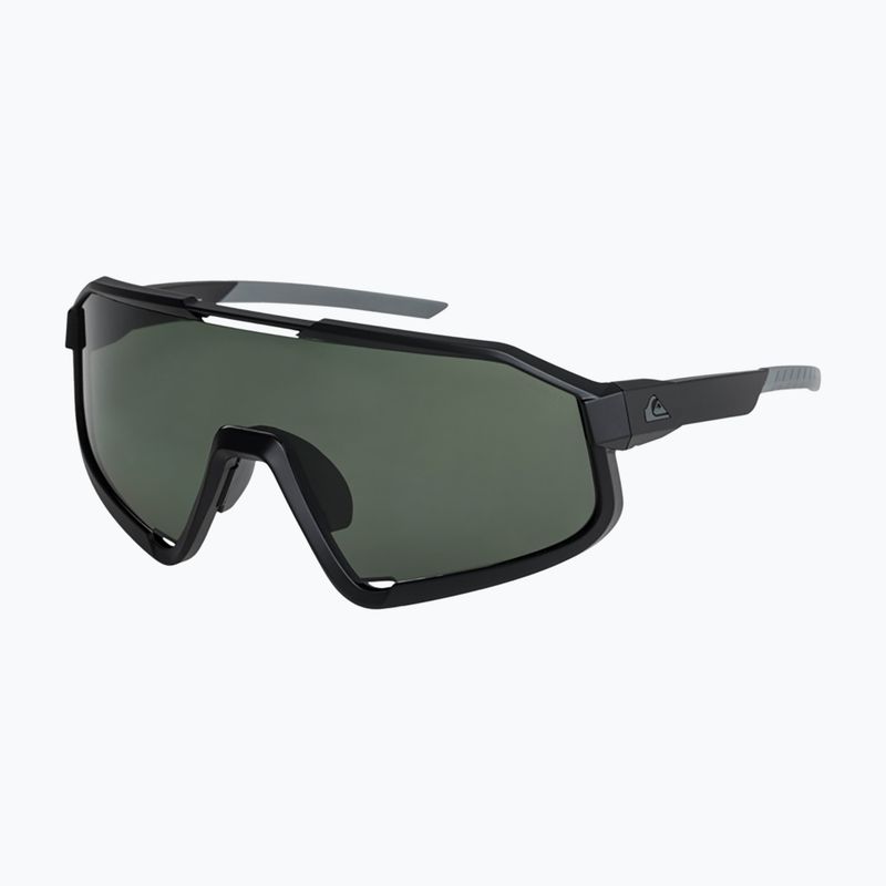 Ochelari de soare pentru bărbați Quiksilver Slash Polarised black green plz 5