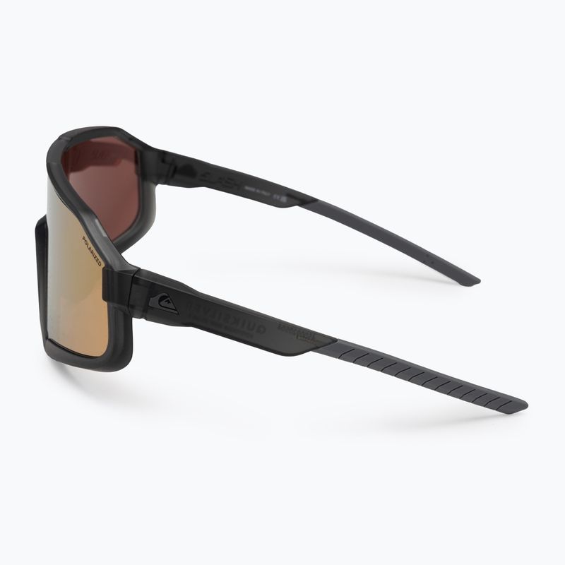 Ochelari de soare pentru bărbați Quiksilver Slash Polarised smoke/gold 4