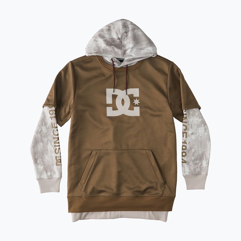 Tricou de snowboard pentru bărbați DC Dryden sand stone pentru snowboard 8