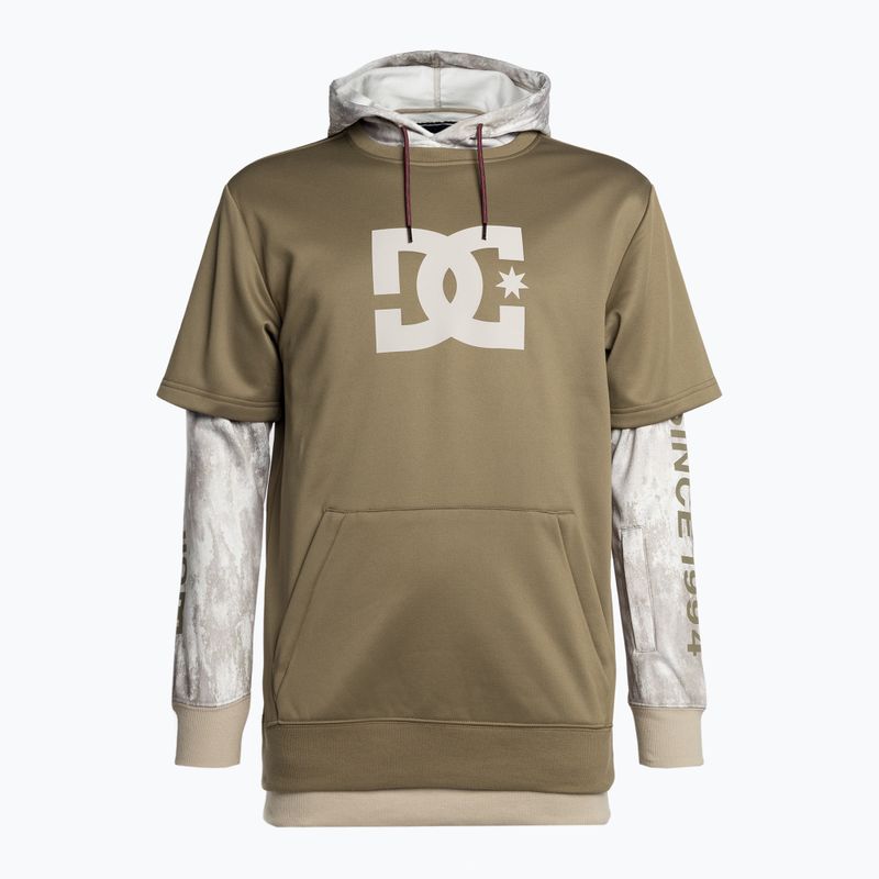 Tricou de snowboard pentru bărbați DC Dryden sand stone pentru snowboard 6