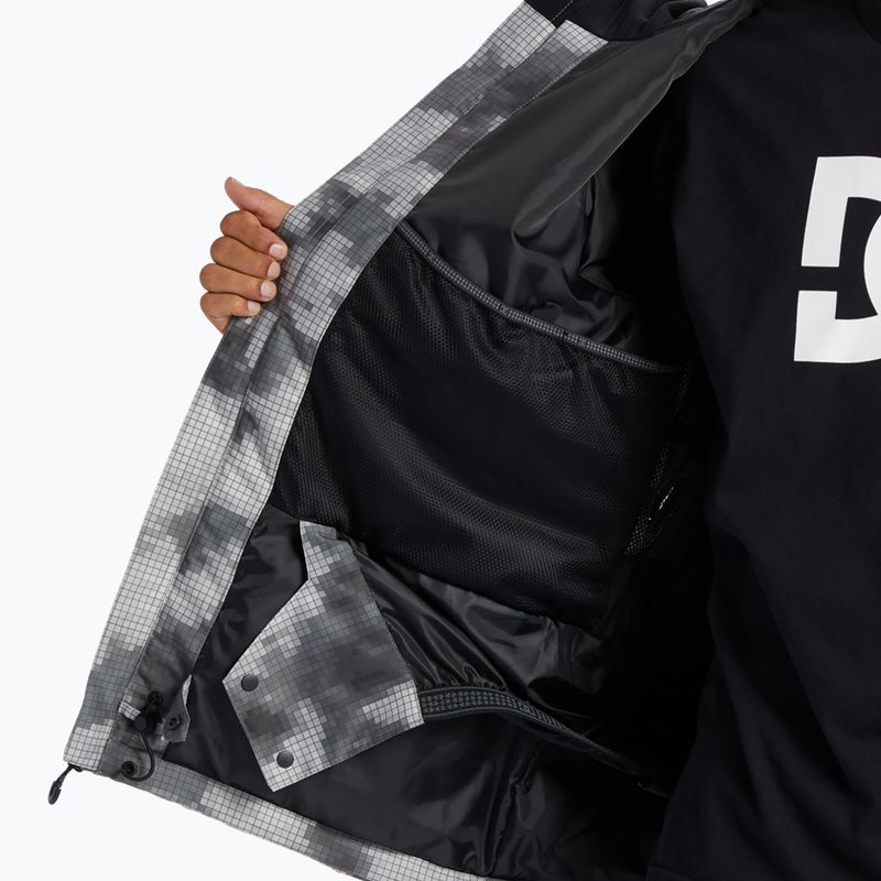 Jachetă de snowboard DC Basis Print Cloud Cover pentru bărbați DC Basis Print Cloud Cover 7