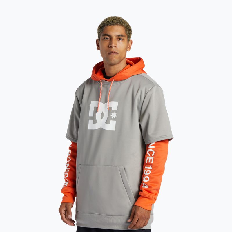 Tricou de snowboard pentru bărbați DC Dryden portocaliu pentru bărbați 4