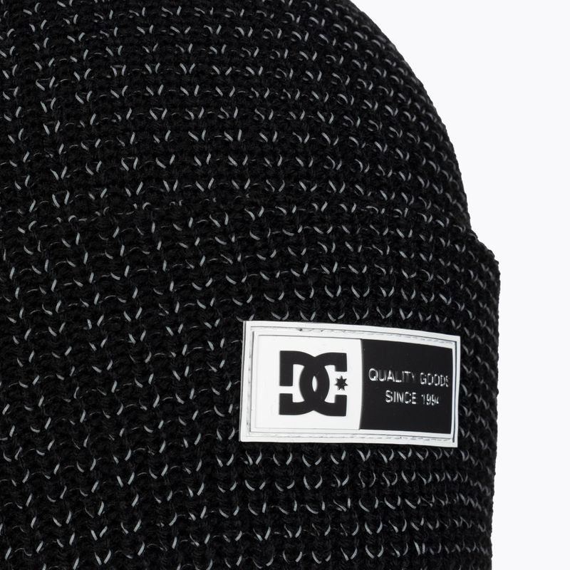 Șapcă de iarnă pentru bărbați DC Sight reflectorizant negru 4