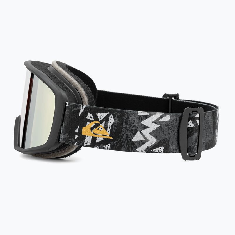 Ochelari de snowboard Quiksilver Harper jagged peak black/gold 4