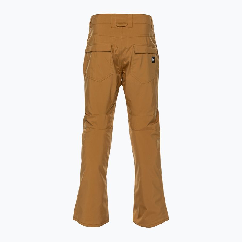 Pantaloni de snowboard pentru bărbați Quiksilver Estate Bone bone maro 3