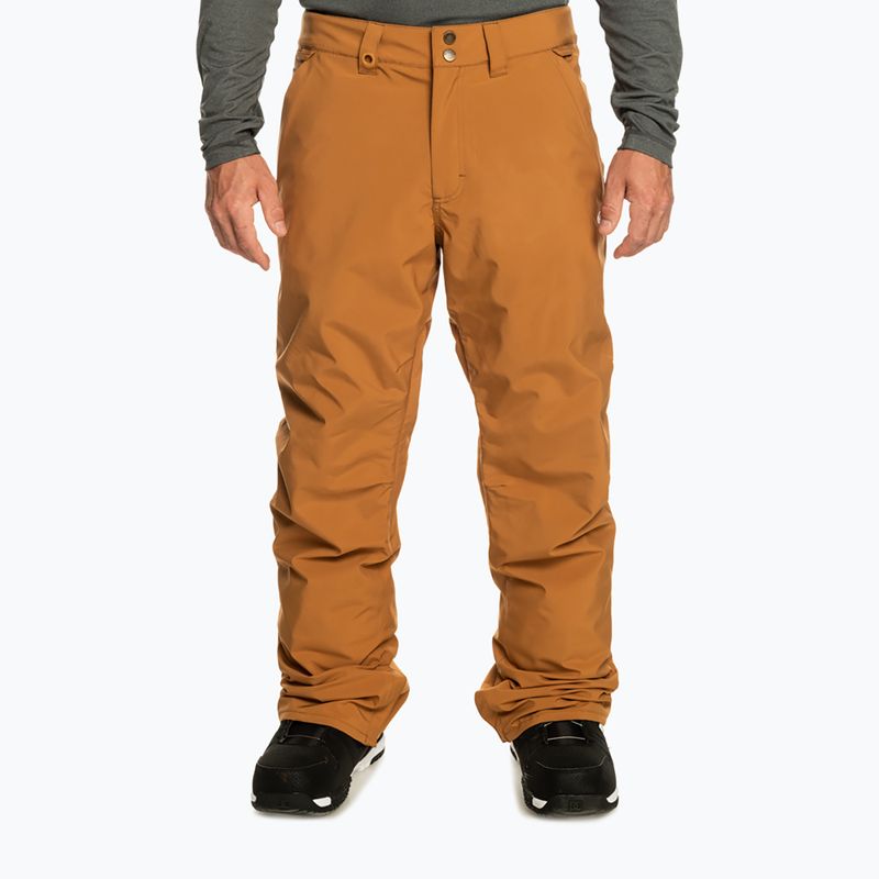 Pantaloni de snowboard pentru bărbați Quiksilver Estate Bone bone maro