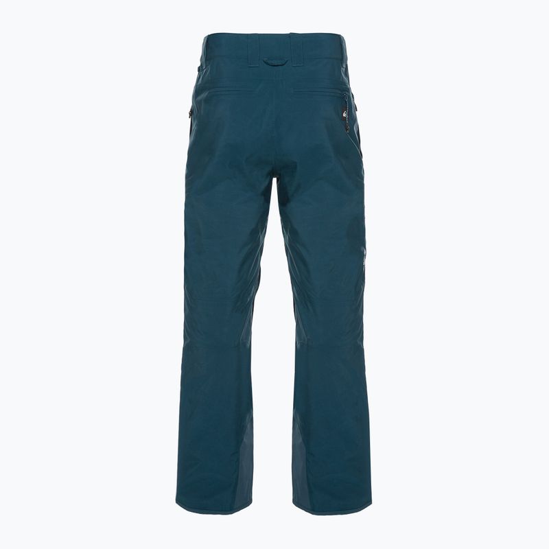 Pantaloni de snowboard pentru bărbați Quiksilver Forever Stretch Gore-Tex majolica blue 3