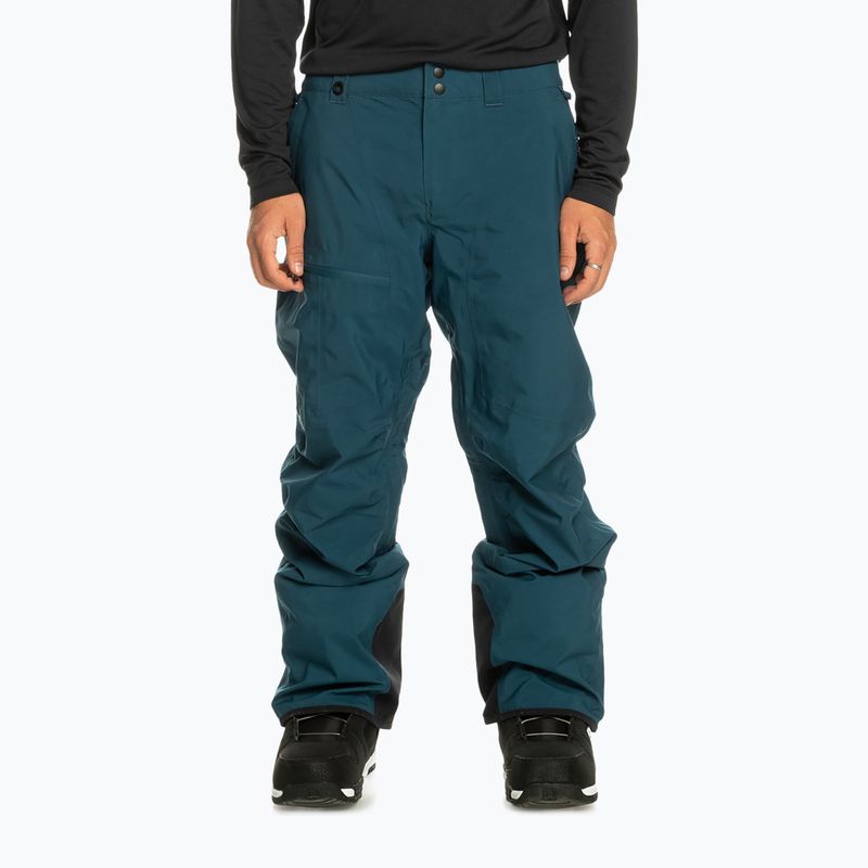 Pantaloni de snowboard pentru bărbați Quiksilver Forever Stretch Gore-Tex majolica blue