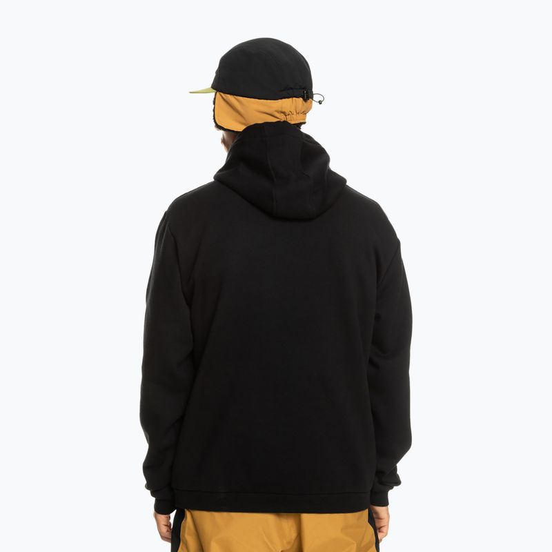 Quiksilver Big Logo Tech Hoodie EQYFT04786 negru adevărat 3