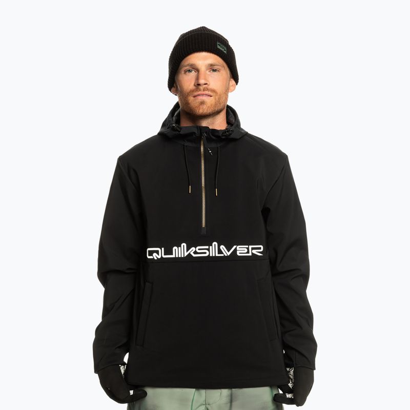 Jacheta de snowboard Quiksilver Live For The Ride pentru bărbați negru adevărat