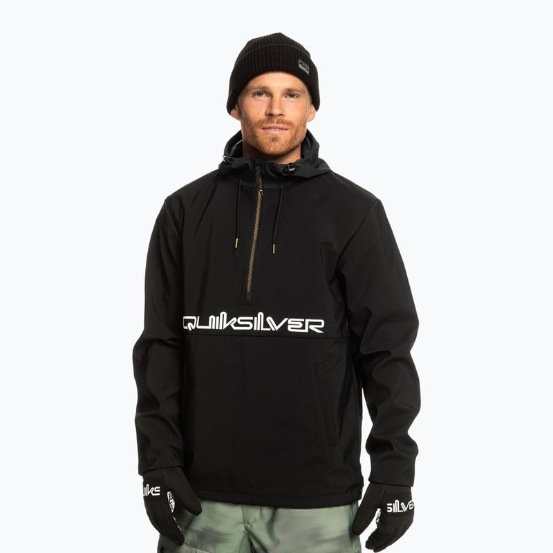Jacheta de snowboard Quiksilver Live For The Ride pentru bărbați negru adevărat 2