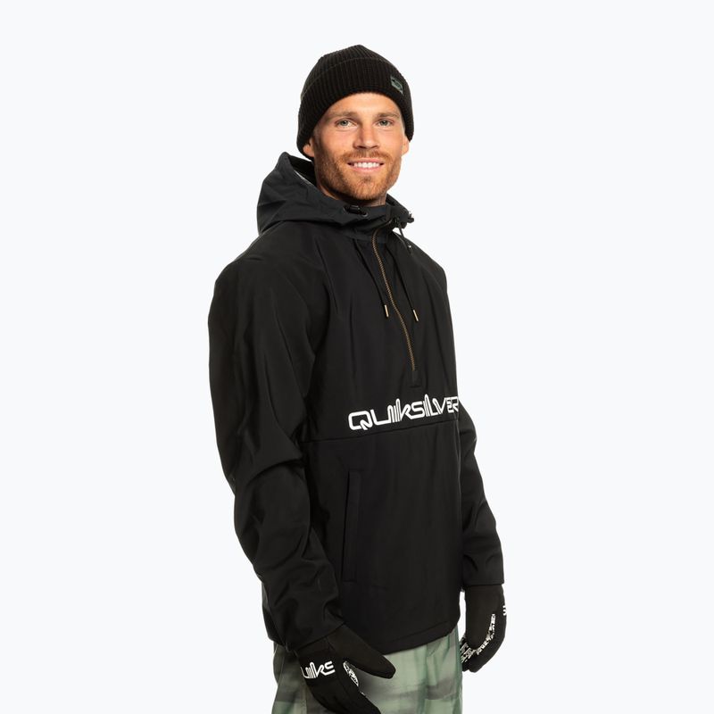 Jacheta de snowboard Quiksilver Live For The Ride pentru bărbați negru adevărat 3