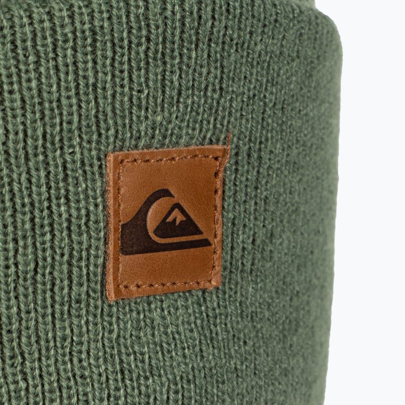 Bărbați Quiksilver Brigade Beanie Capotă de snowboard cu coroană de laur 4