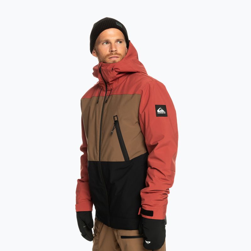 Jachetă de snowboard pentru bărbați Quiksilver Sycamore cub 4