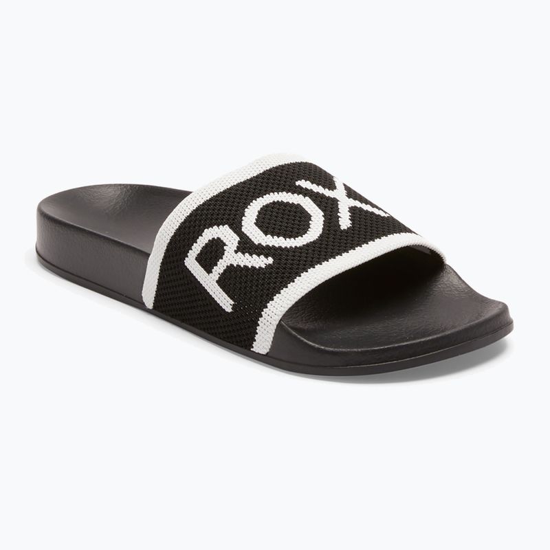 Papuci pentru femei ROXY Slippy Knit black
