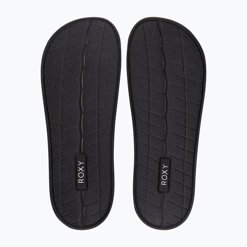 Papuci pentru femei ROXY Slippy Knit black 3