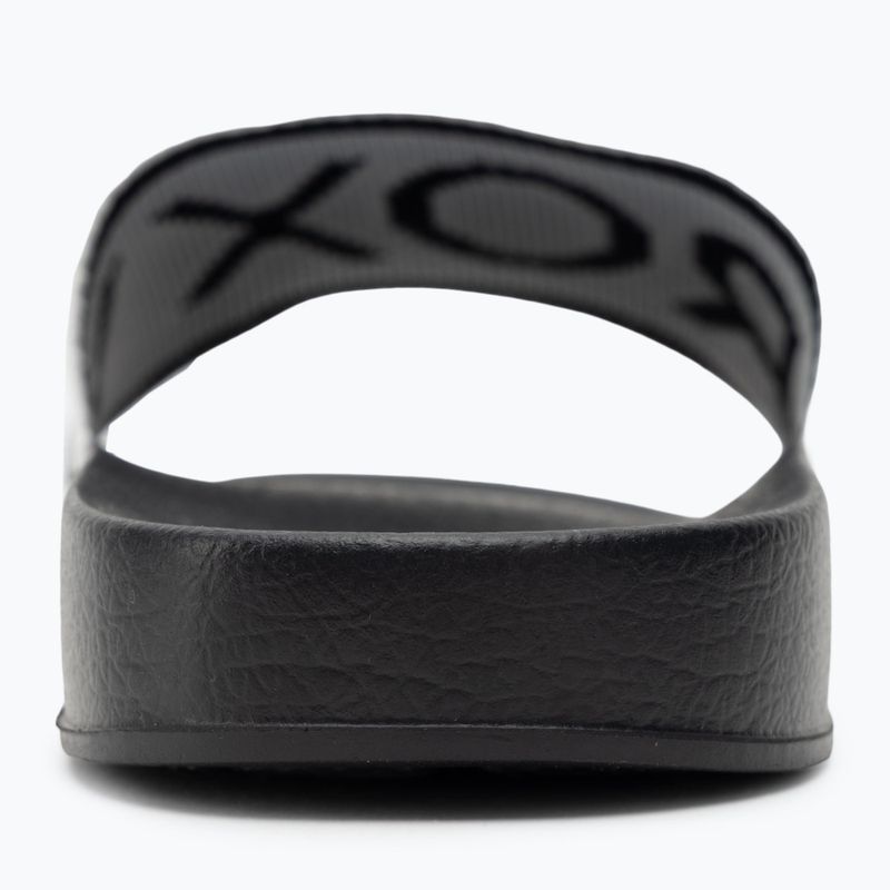 Papuci pentru femei ROXY Slippy Knit black 6