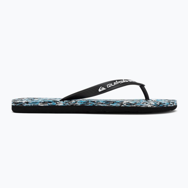 Șlapi pentru bărbați Quiksilver Molokai Recycled black/blue/blue 2