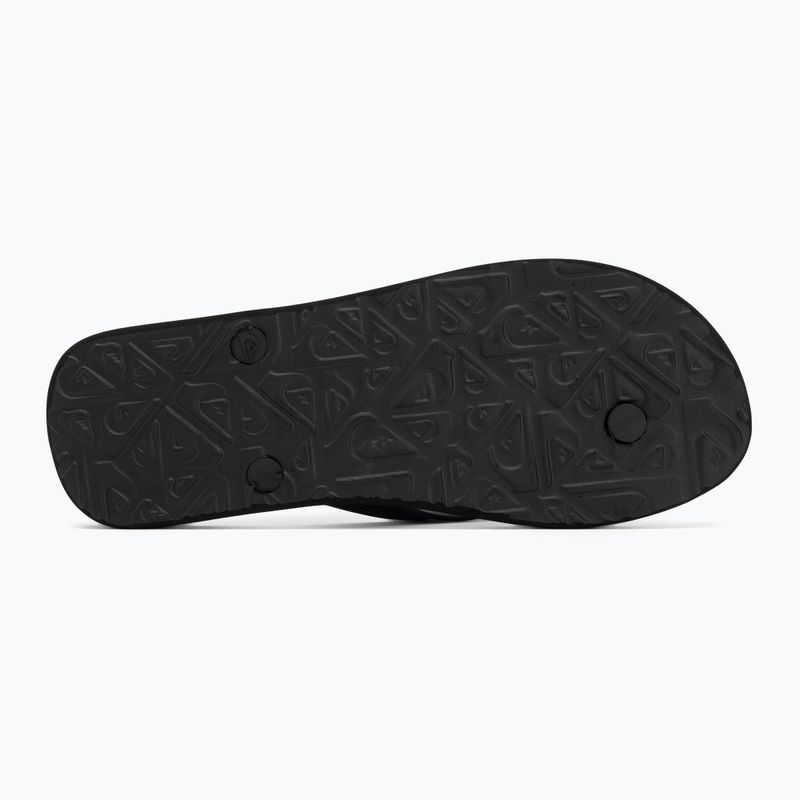 Șlapi pentru bărbați Quiksilver Molokai Recycled black/blue/blue 4