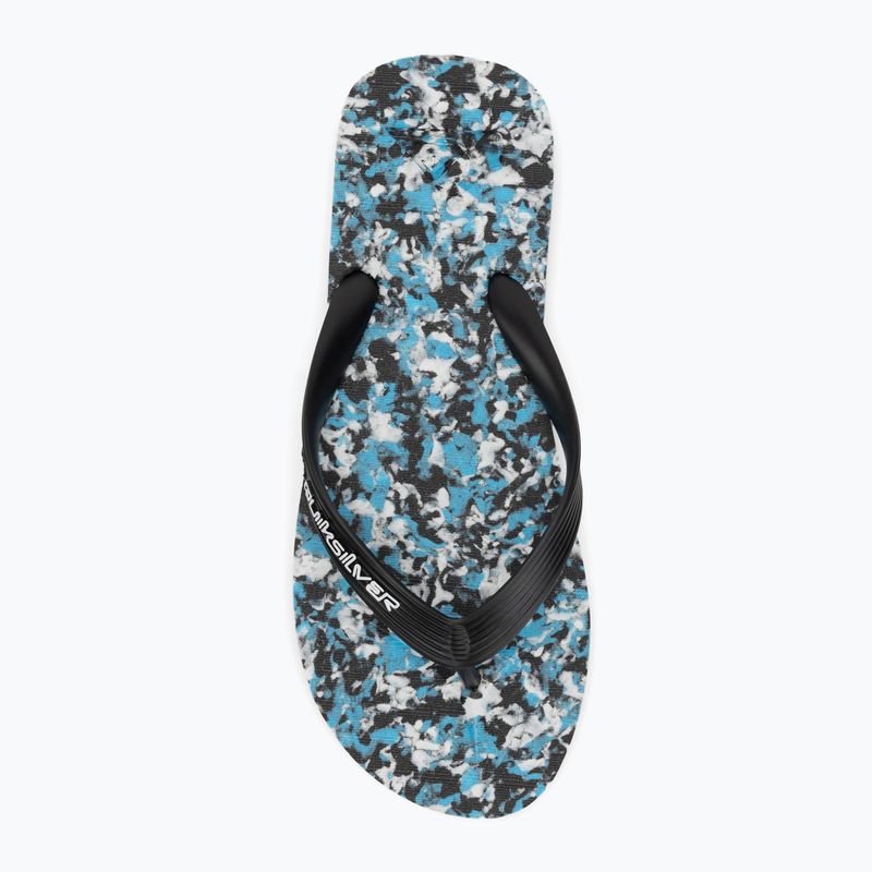 Șlapi pentru bărbați Quiksilver Molokai Recycled black/blue/blue 5