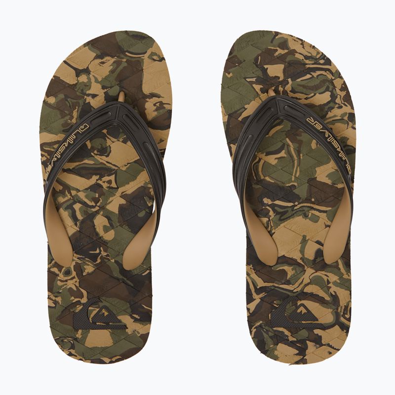 Papuci pentru bărbați Quiksilver Oahuey green 2 8