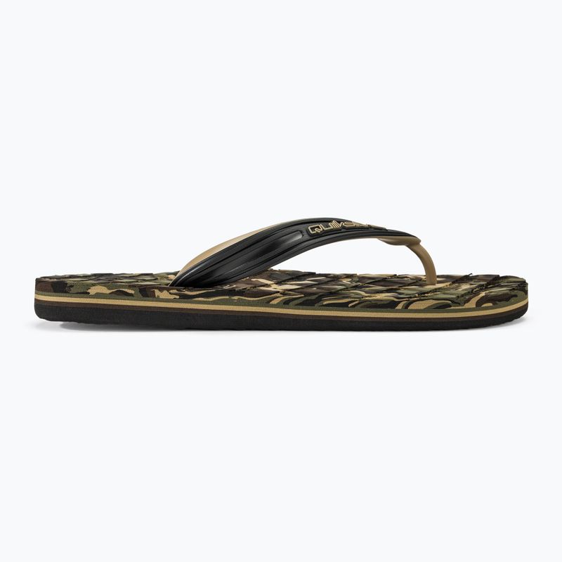 Papuci pentru bărbați Quiksilver Oahuey green 2 2