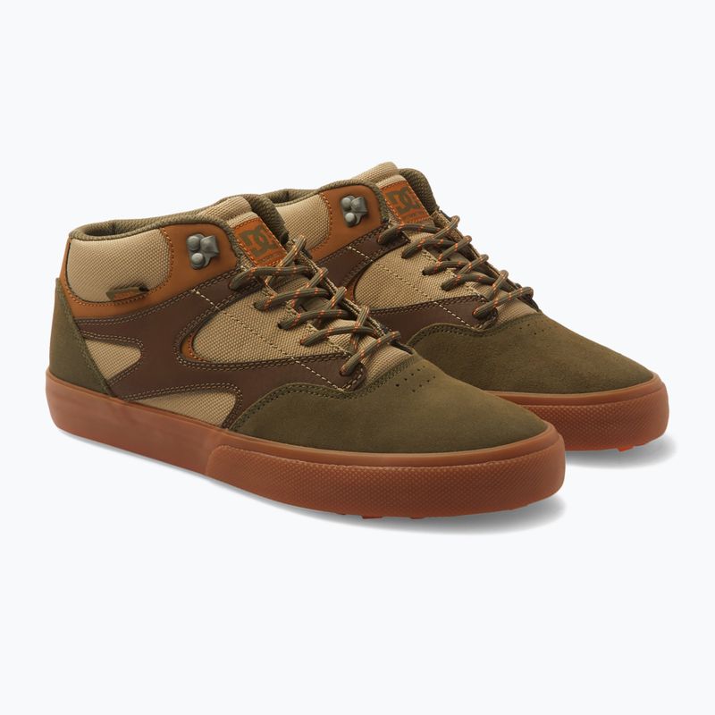 DC Kalis Vulc Mid Wnt maro/ciocolată închisă pantofi pentru bărbați 7