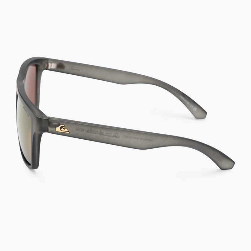 Ochelari de soare pentru bărbați Quiksilver Ferris Polarised smoke/gold 4