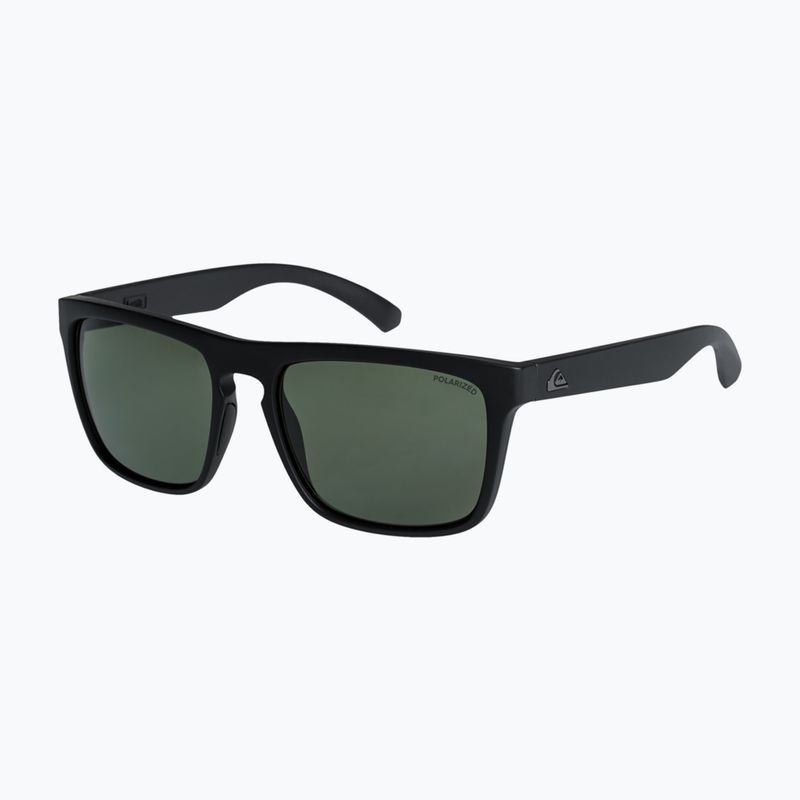 Ochelari de soare pentru bărbați Quiksilver Ferris Polarised black green plz