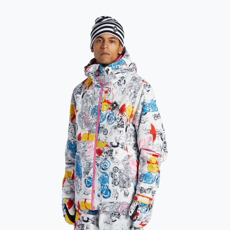 Jachetă de snowboard pentru bărbați DC AW Basis saints and sinners 3