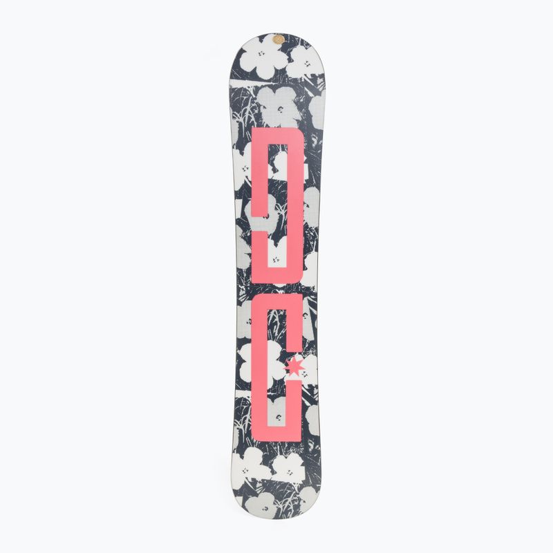 Snowboard pentru femei DC AW Biddy în floare 2