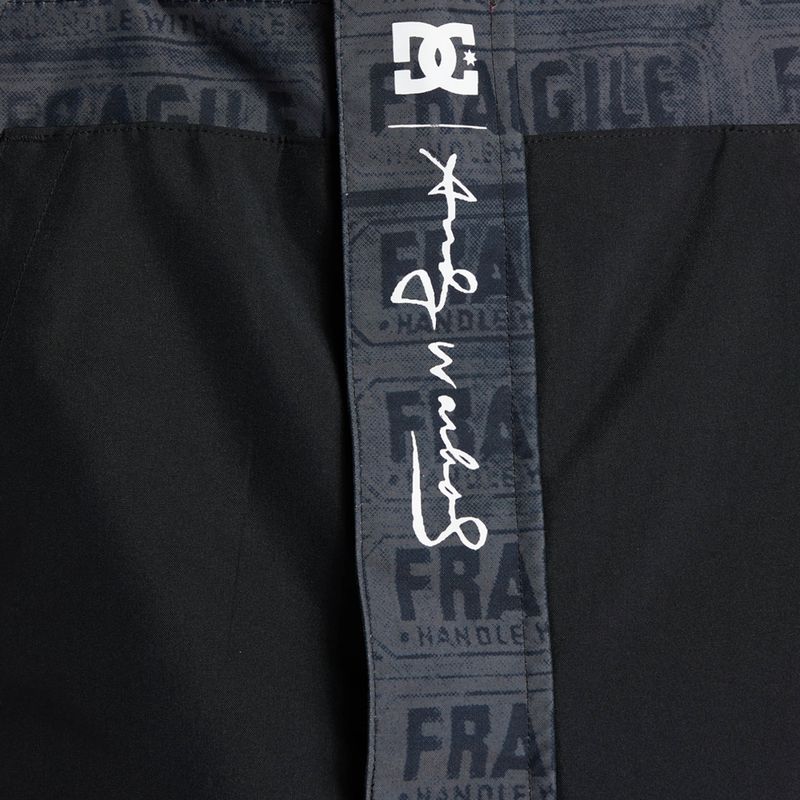 Pantaloni de snowboard pentru bărbați DC AW Shadow negru fragil 9