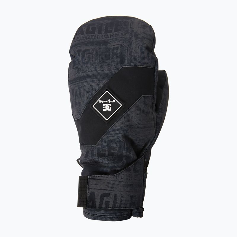 Mănuși de snowboard pentru bărbați DC AW Franchise Mitten negru fragil 6