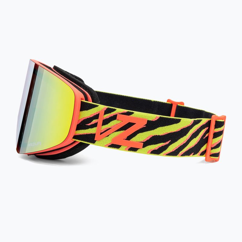 Ochelari de snowboard VonZipper Encore roșu 4