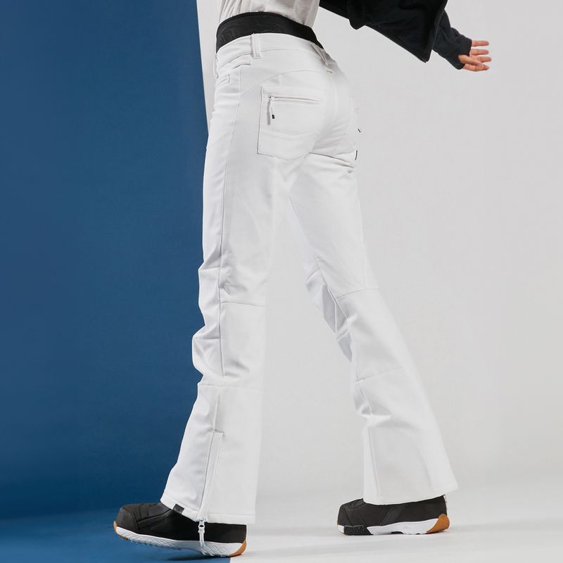 Pantaloni de snowboard pentru femei ROXY Rising High bright white 6