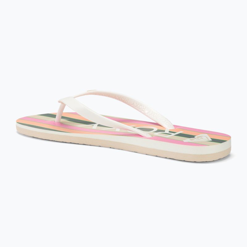 Papuci pentru femei  ROXY Tahiti VII peach cream 3