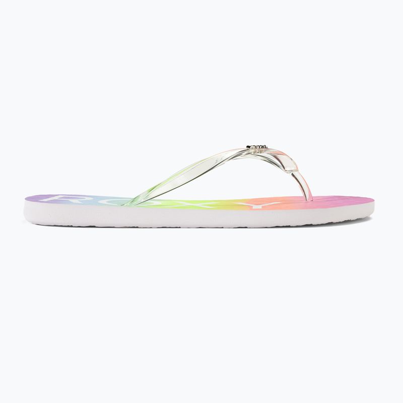 Papuci pentru femei  ROXY Viva Jelly rainbow 2