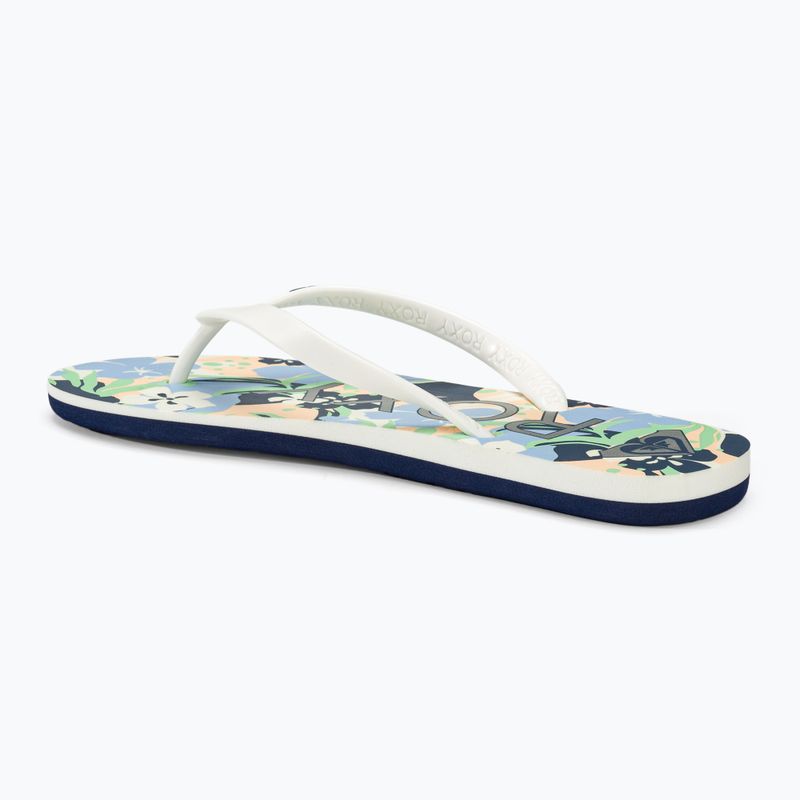 Papuci pentru femei ROXY Tahiti VII soft lime/ocean 3