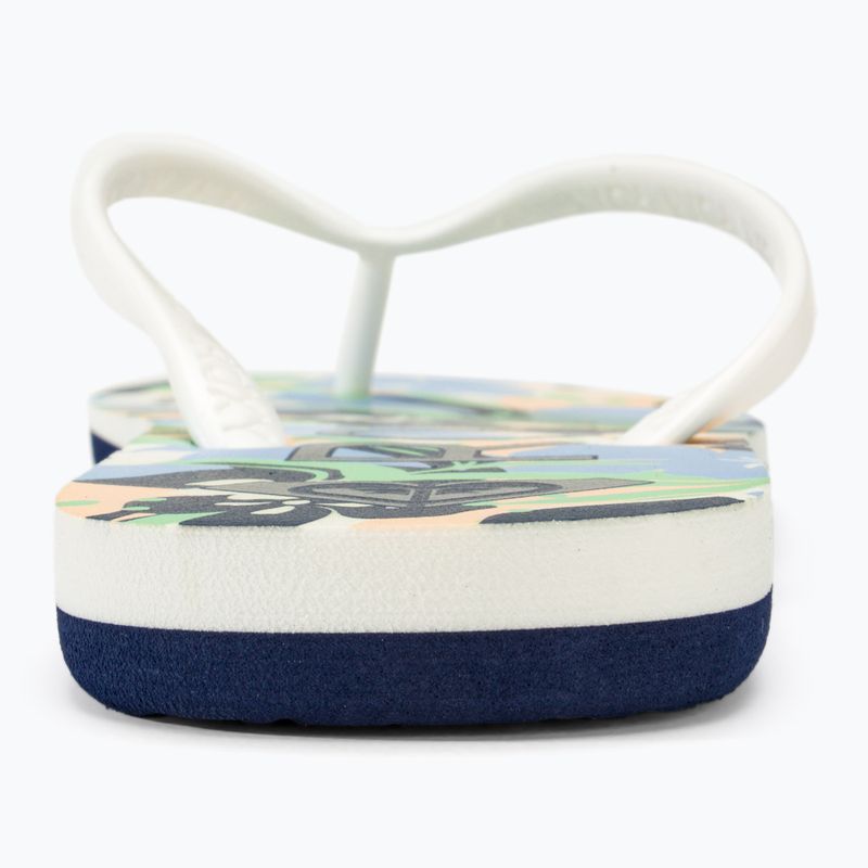 Papuci pentru femei ROXY Tahiti VII soft lime/ocean 6