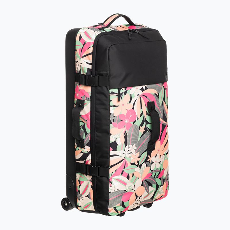 Valiză de călătorie ROXY Big Souvenir anthracite palm song axs 3