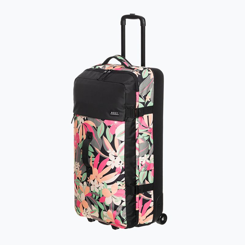 Valiză de călătorie ROXY Big Souvenir anthracite palm song axs 4
