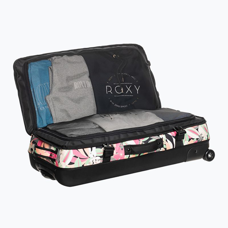 Valiză de călătorie ROXY Big Souvenir anthracite palm song axs 8