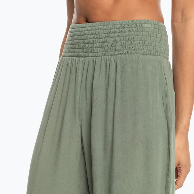 Pantaloni pentru femei ROXY Along The Beach agave green