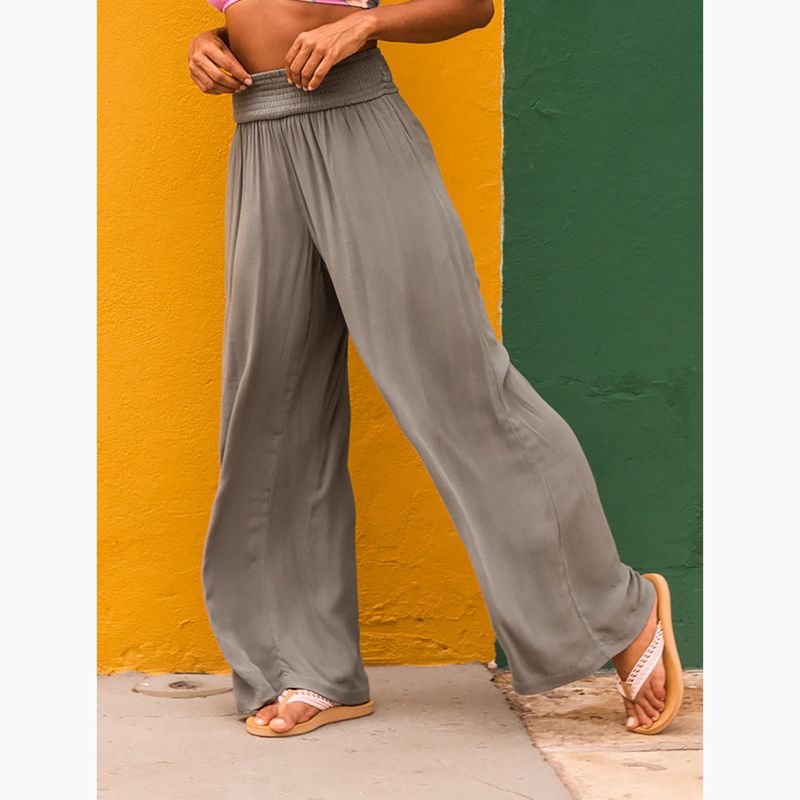 Pantaloni pentru femei ROXY Along The Beach agave green