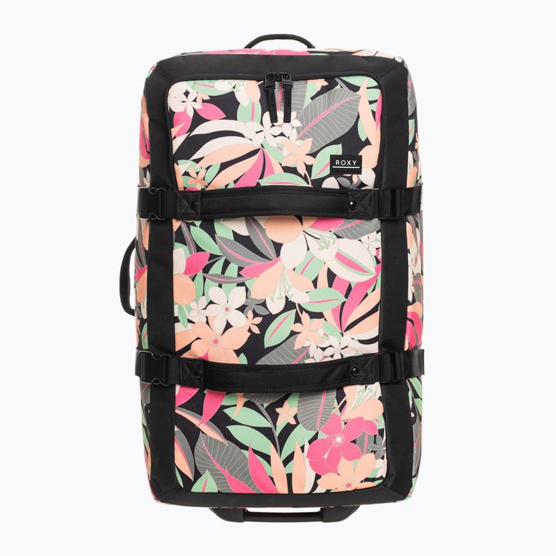 Geantă pentru femei ROXY Travel Dreaming anthracite palm song axs