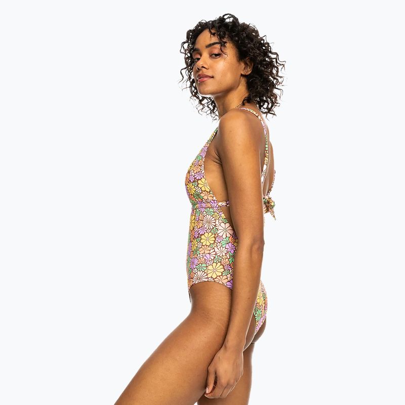 Costum de baie dint-o piesă pentru femei ROXY All About Sol root beer all about sol mini 5