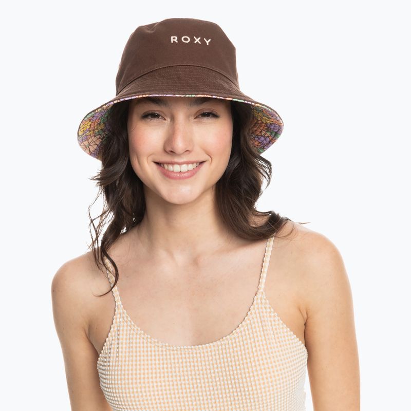 Pălărie pentru femei ROXY Jasmine Paradise root beer all about sol mini
